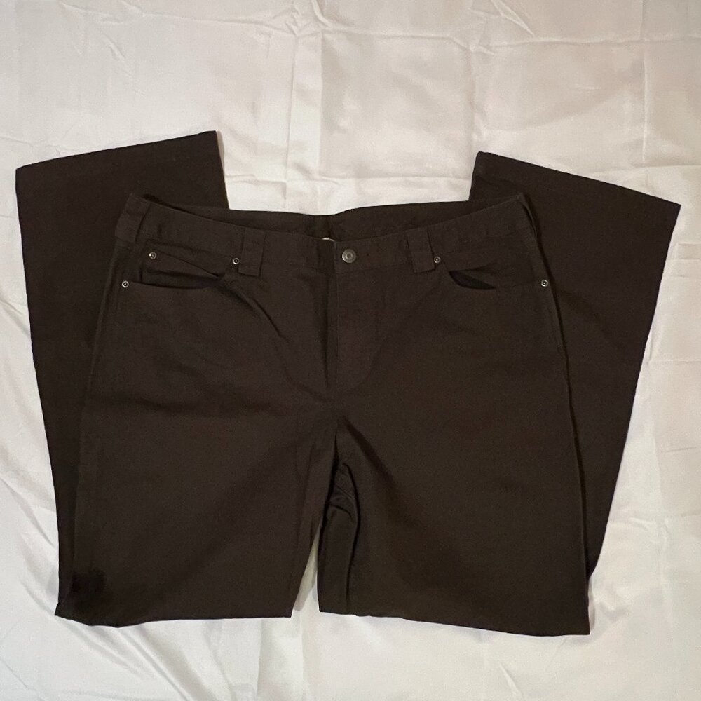 Duluth Trading Co. Women's Brown Carpenter Work Pants Size 20